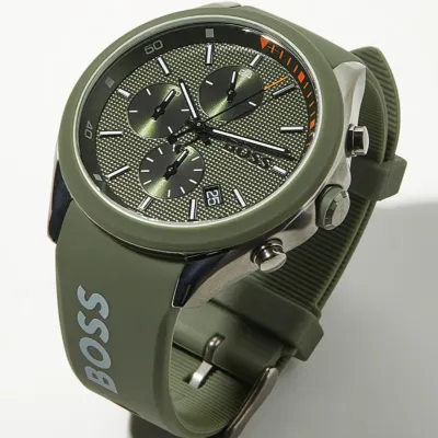 BOSS Velocity Analog Green Dial Men's Watch